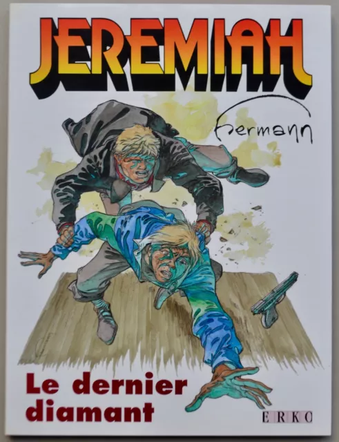 Eo Tirage De Tête Hermann Ex Libris N° Signé Jéremiah N° 24  Le Dernier Diamant