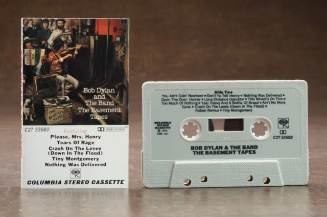 Cinta de casete de cintas de sótano de Bob Dylan & The Band