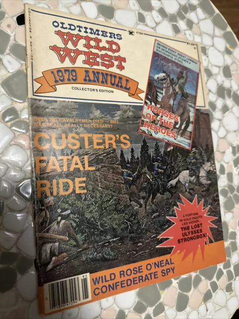 Old timers Wild West 1979 Annual Collector’s Edition Vintage Magazine