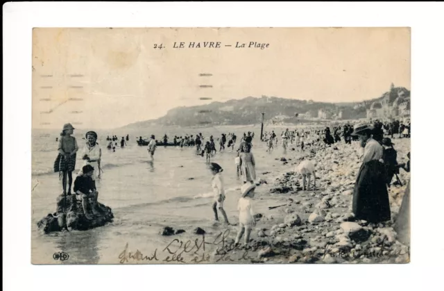 C13631 - Une Carte Postale Ancienne - LE HAVRE - La Plage