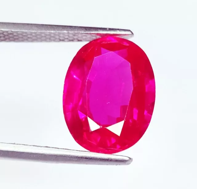 Natural Pink Sapphire 8.87 Ct Loose Gemstone Certified Oval Cut AA+ Quality Gems
