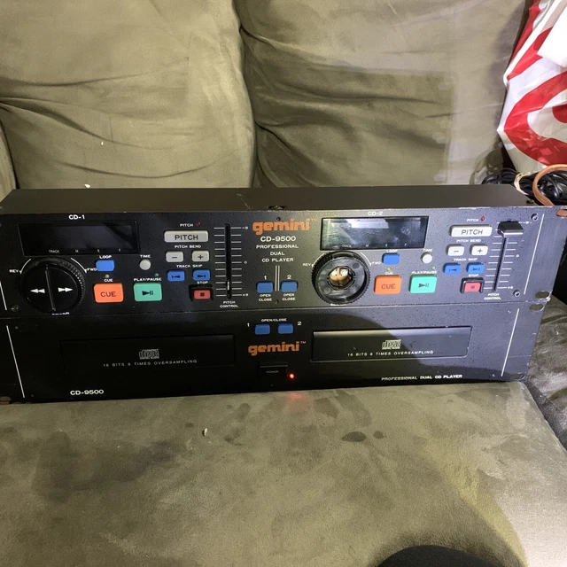 GEMINI CD9500 AND Gemini Dual Cd PLAYER Used EUR 120,36 PicClick FR