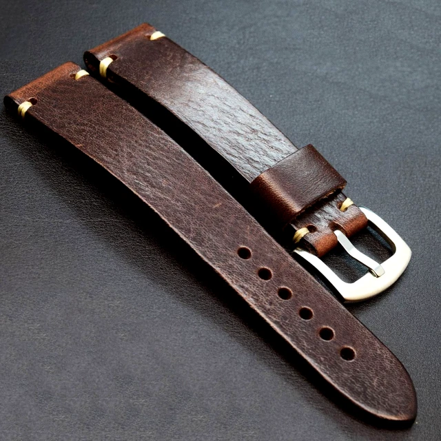 Bracelet De Montre Ajustable En Acier Argenté - Largeur 18 Mm, Longueur ~17 Cm, Style Vintage, Compatible Seiko Et Autres