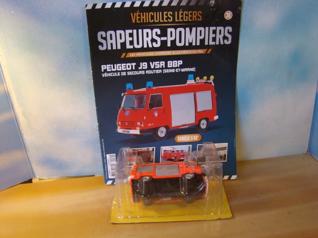 MVI Résine SB 1/43 - Peugeot J5 Pompiers VSAB