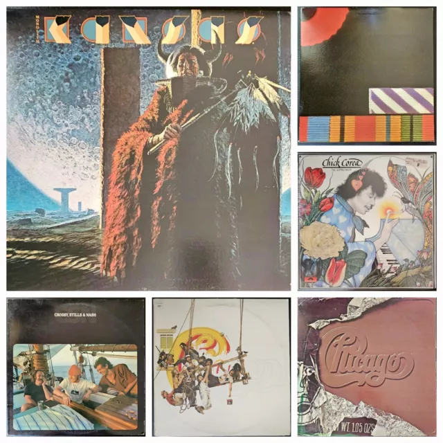 Original Vintage Vinyl Records of the 60's, 70's and 80's. Choose your album.