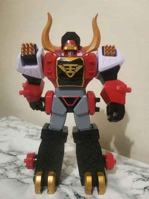 Power Rager Bull SABAN’S POWER RANGERS Super Samurai Deluxe Bull Megazord 2011 Bandai ...