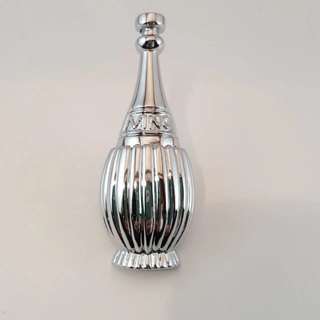 Atlas Chianti Bottle Knobs Polished Chrome Wet Bar Wine Cellar Cabinet Pulls 3"