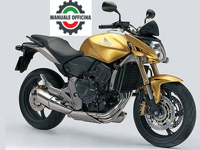 Manuale Officina Honda Cb 600 F Hornet 2007 - 2010 Service Riparazione Tagliando