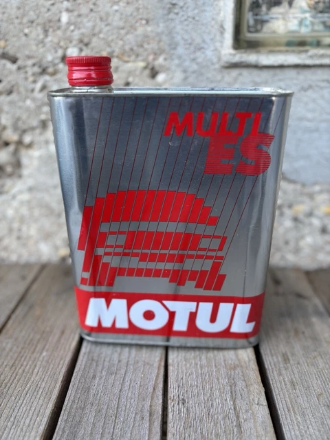 Bidon huile ancien – Mélange 2 Temps – Motoculture / Déco garage vintage - Collection