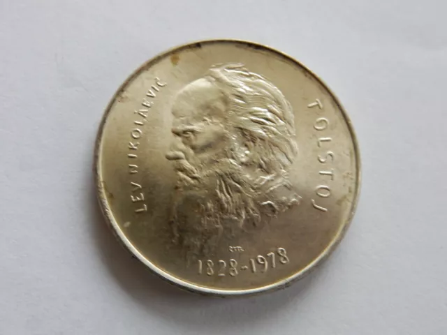 San Marino 1000 Lire 1978 Tolstoi Silber 14,60 Gramm