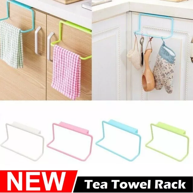 Paper Towel Holder Hanger Rack Kitchen Shelf Organizer Under Cabinet Roll Cup