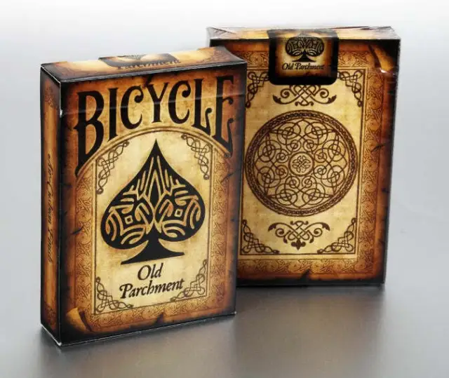 Bicycle Old Parchment Playing Cards by Collectable Playing Cards