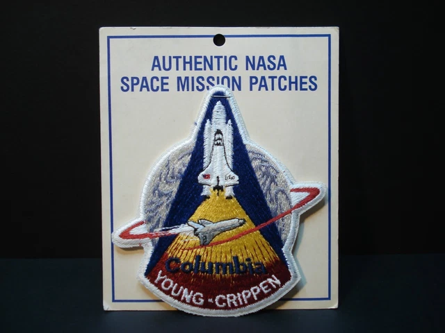 NASA Columbia Space Shuttle Mission Patch 1983 Young & Crippen STS-1