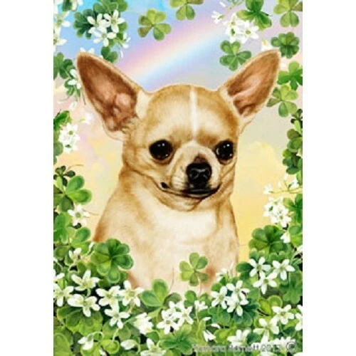 Clover Garden Flag - Chihuahua 310461