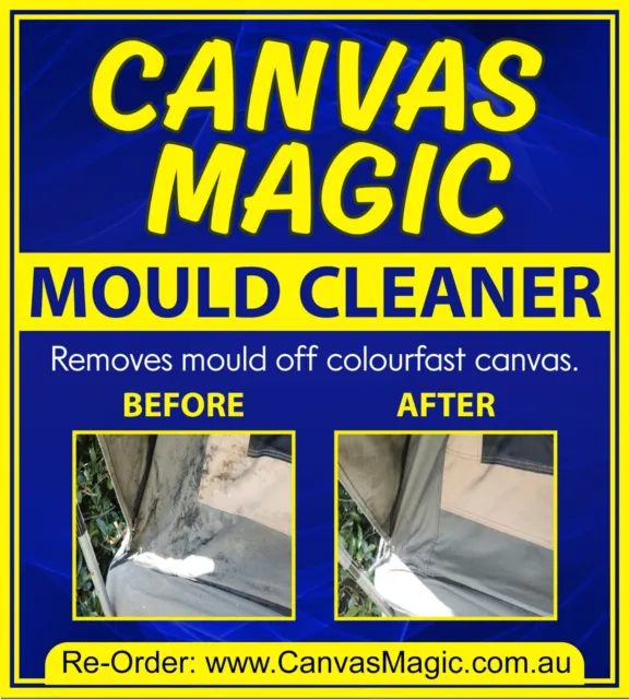 20L CANVAS Magic Mould Remover for Camper Trailers (4L Concentrate Makes 20L).