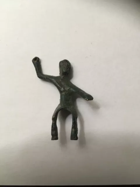 Metal Detecting Finds, Roman-Celtic Rider Figure