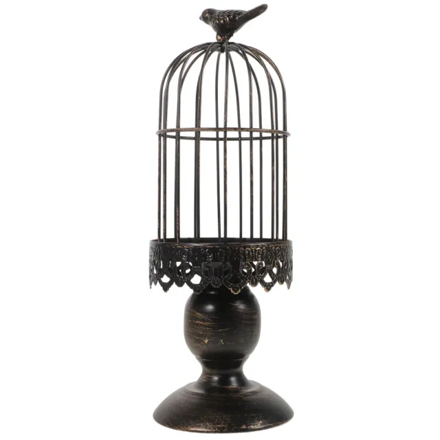 Coffee Table Candle Decor Candlestick Holders Birdcage Statue