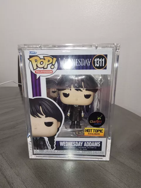 Custom Funko Pop! Vinyl:Wednesday Addams (Metallic) - Hot Topic