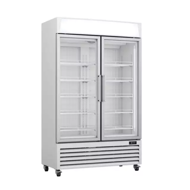 Thermaster 800L Upright Double Glass Door Freezer LG-800PF GRS-LG-800PF