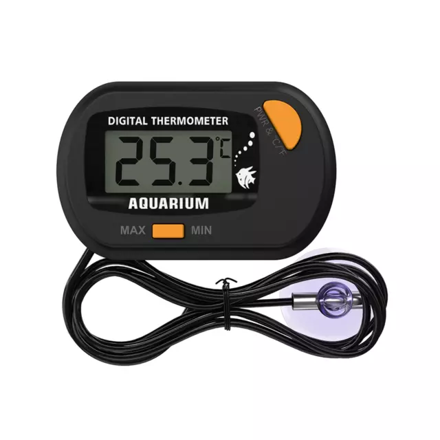 Pro Digital LCD Thermometer Aquarium Fish Tank Vivarium Water Temperature Probe