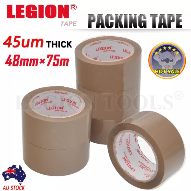 Packing Tape Packaging Brown Sticky Sealing Tape 48mm 75M Adehesive