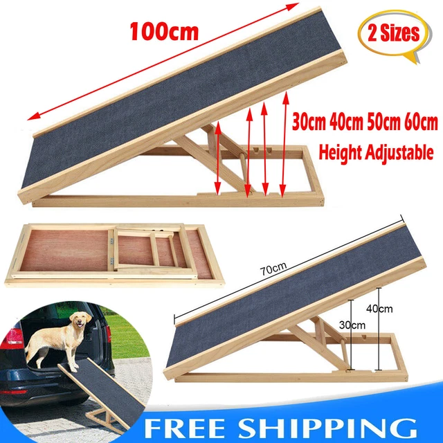 Hundetreppe klappbar 2-4 Stufen Auto Hunde Treppen Hunderampe Faltbar Rampe NEU