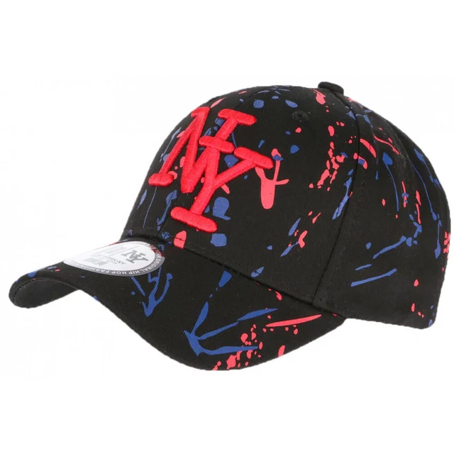 Casquette New York Flamme Bleue - Streetwear, Visière Courbée, Taille Unique
