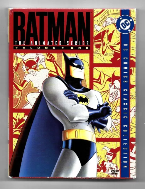 Coffret 4 Dvd / Batman The Animated Series Volume One / Dc Comics (Zone 1)