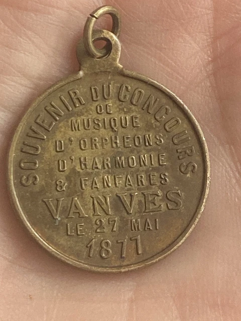 Médaille, Concours de musique d'harmonie et d'orphéon