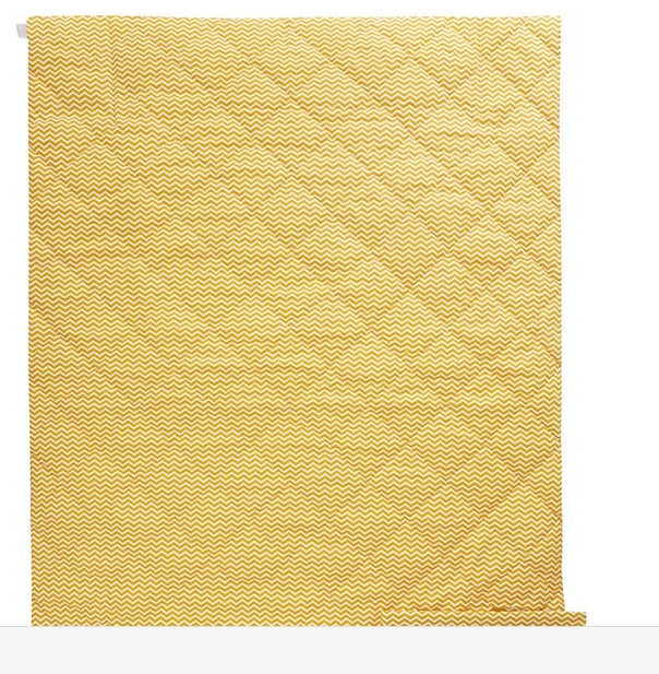 Italbaby Zigzag Pony Set Cover Bedding Nordic Without Closing Colour Saffron