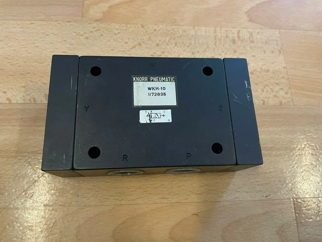 Knorr Pneumatico / Pneumatico Valvola Tipo: WKH-10 /72835/ Buone Condizioni