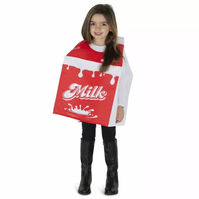 Dress Up America Milk Carton Costume  - For Kids