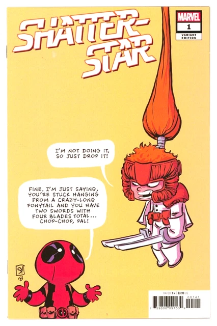 Marvel Comics SHATTERSTAR (2018) #1 SKOTTIE YOUNG Variant Cover