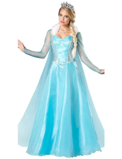 Filles Elsa Costume Robe de fête Tenue de fantaisie Déguisement
