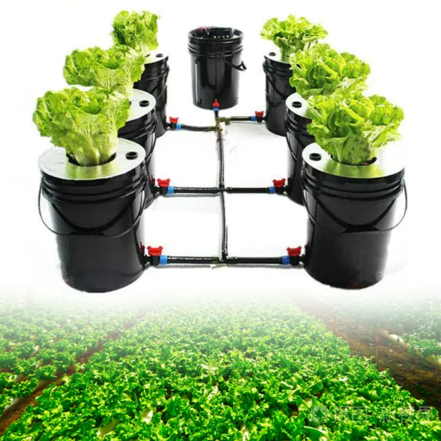 Hydrokultur DWC Grow System Kit Hydroponic Anzucht-System Bucket Versatile NEU！！ 3