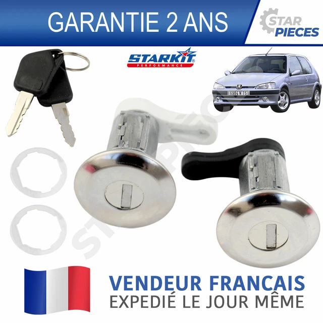 Barillet Serrure Barillets Serrures Porte Peugeot 106 3 Portes 91-03