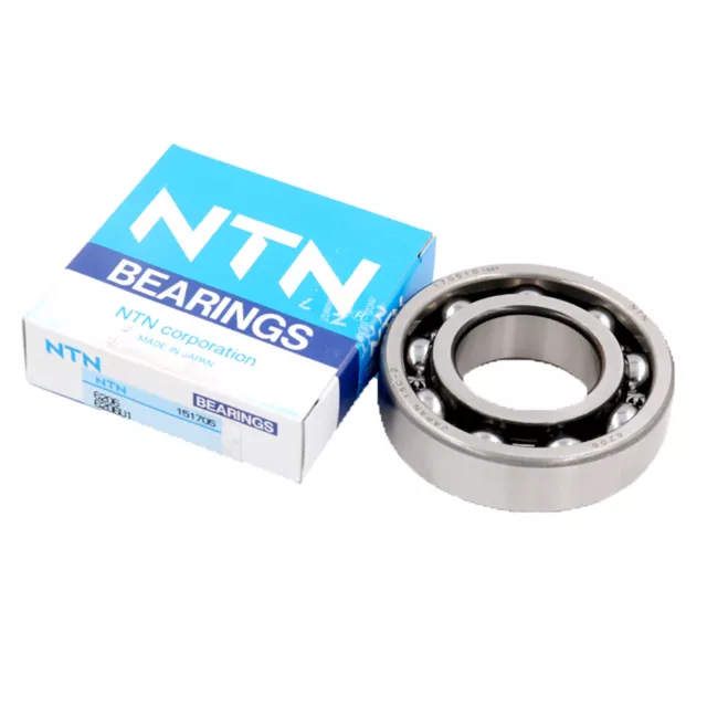 NTN 6205 Single Row Radial Ball Bearing - Open Type 25x52x15mm
