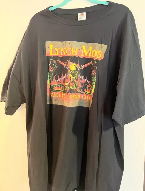 Lynch Mob Wicked Sensation T-Shirt 3XL EUC