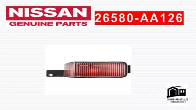 Nissan Genuine Skyline GTR R34 BNR34 Rear Bumper Fog Lamp Light RHS Late Model Nissan Genuine Skyline GTR R34 BNR34 Rear Bumper Fog Lamp Light RHS Late Model