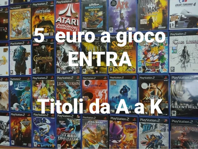OFFERTA PROMOZIONALE LEGGI DESCRIZIONE SVENDITA GIOCHI per PS2 PLAYSTATION 2