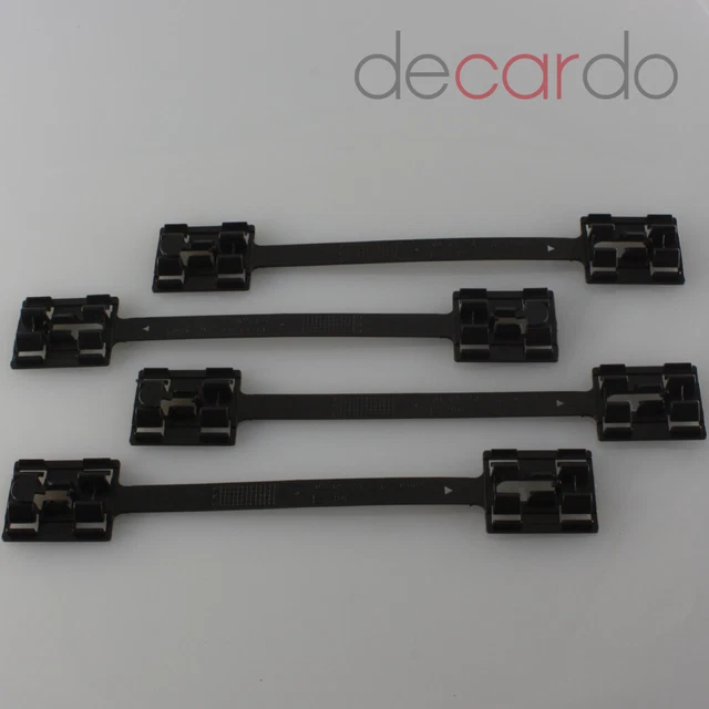 Kit Clips Fixation étagère Voiture Opel - Compatible Corsa E, Crossland X - Références 13301817, 2345342