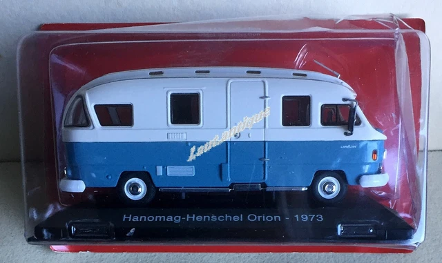 Modèle Réduit Camping-car Hanomag Henschel Orion 1973 1:43 - Ixo Altaya Hachette, Occasion