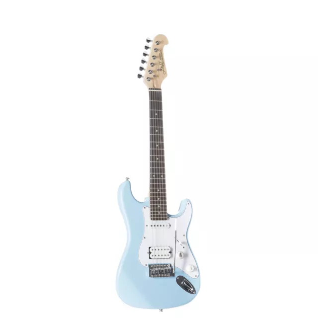 J & D E-Gitarre im ST-MINI-Stil mit Erle-Korpus, Ahorn-Hals, Keramik Single Coil