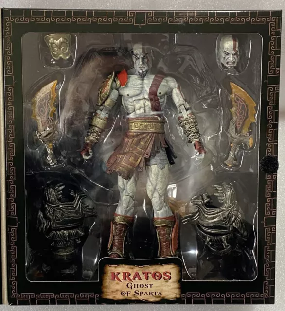 NECA God of War 3 Ultimate Kratos 7 "Movable Doll 1:12 Game Collection Art Box