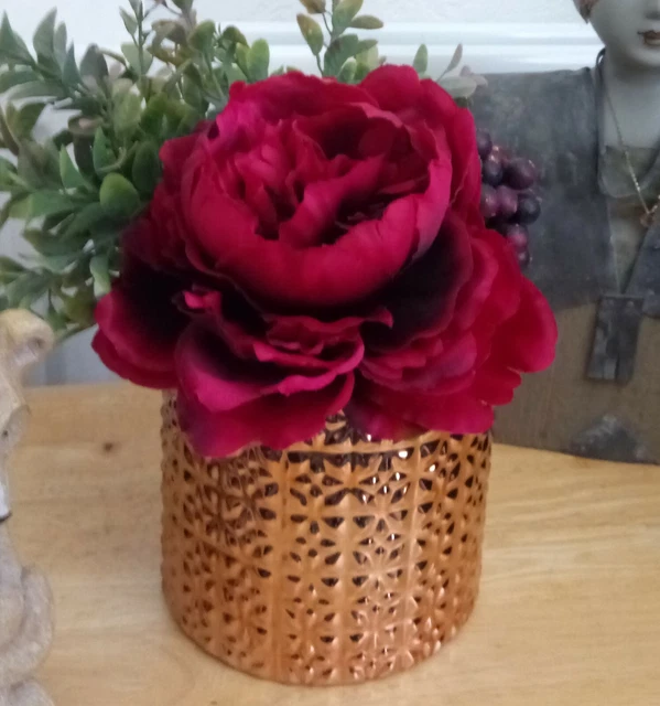 Artificial Flowers In Vase Uk Peony Best Flower Site