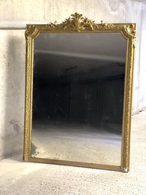 Grand Miroir trumeau ancien Louis XVI 160x127