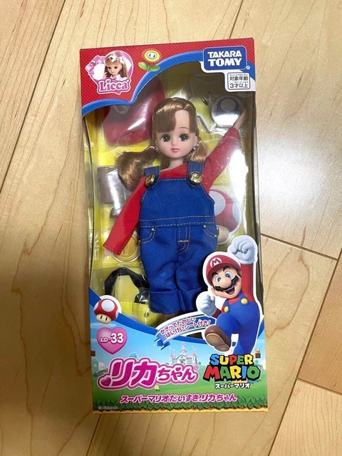 Takara Japan Doll Poupée Licca-Chan LD-33 Super Mario New Unused