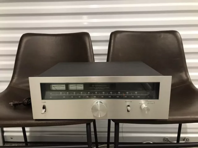 Vintage Kenwood AM FM Stereo Tuner Model KT-6500