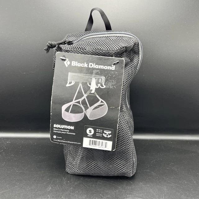Black Diamond Solution Guide Harness - Men's - Small - NEW - Ships Free!