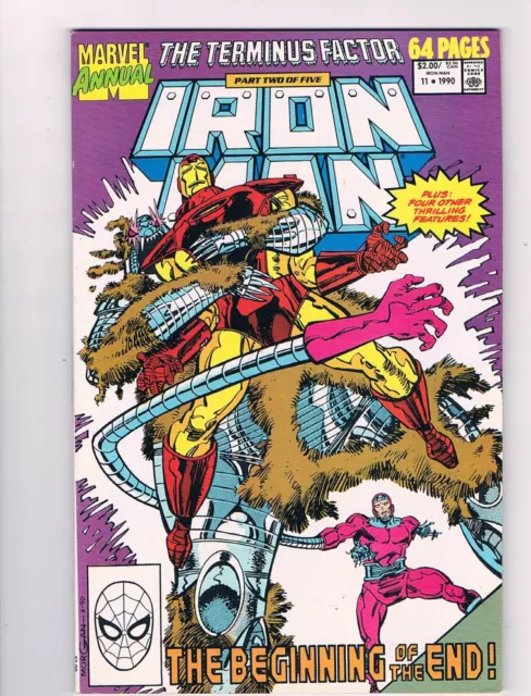 Iron Man Annual #11 - Ditko story; Marvel 1990 VF/NM